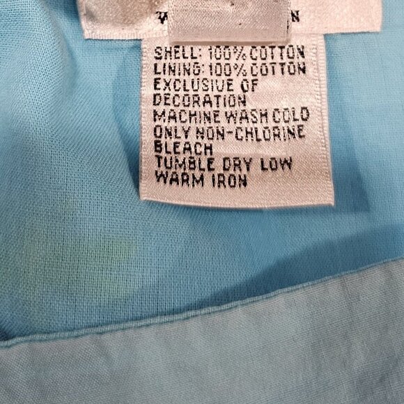 Women's‎ Talbots Woman Dragonfly Embroidered Lined Skirt Size 16W - Picture 7 of 7